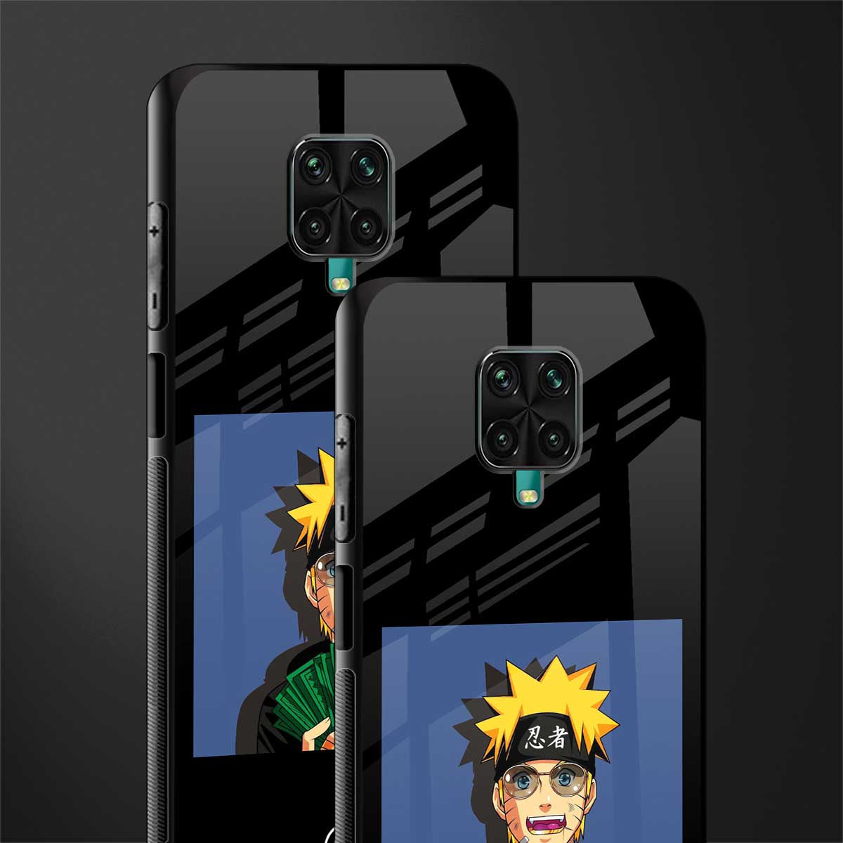 naruto hypebeast glass case for redmi note 9 pro image-2