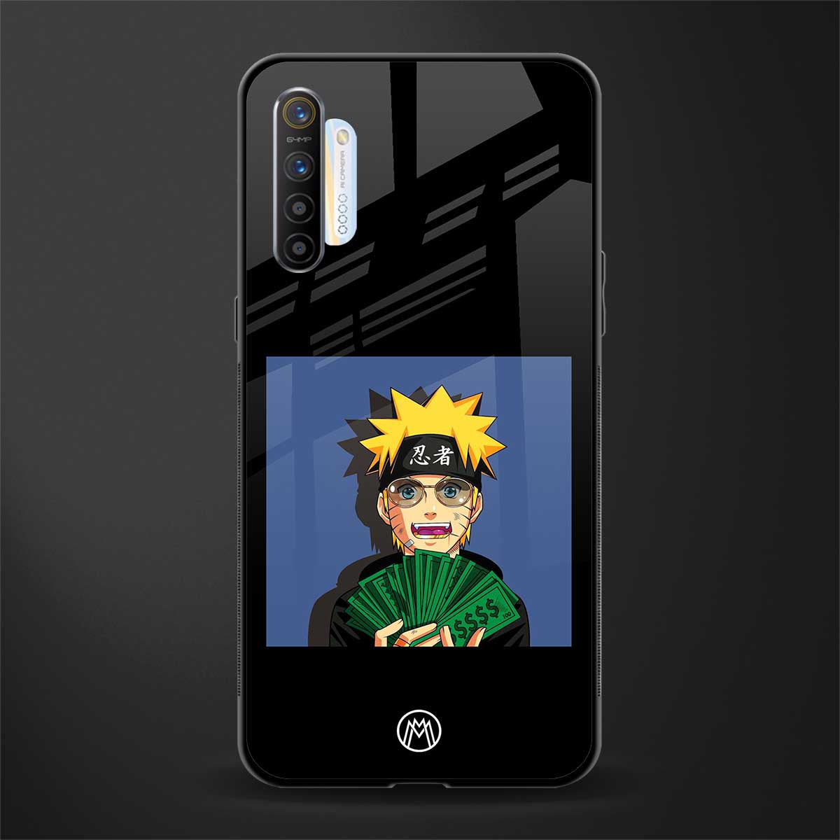 naruto hypebeast glass case for realme x2 image