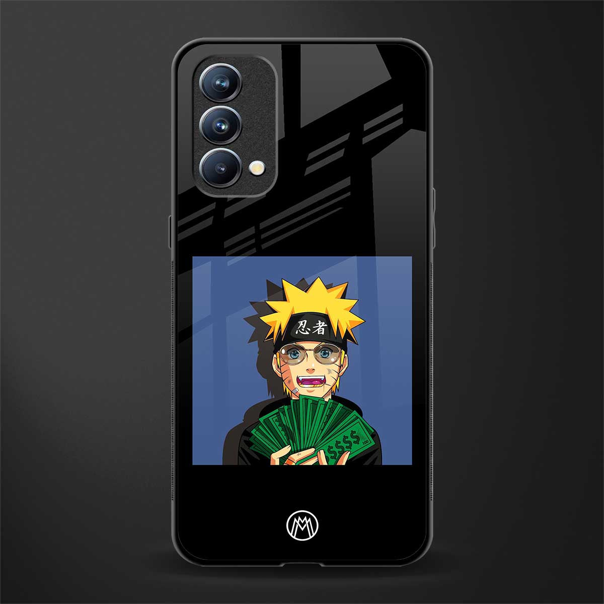 naruto hypebeast glass case for oppo f19s image