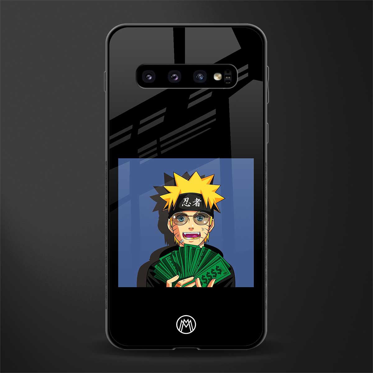 naruto hypebeast glass case for samsung galaxy s10 plus image