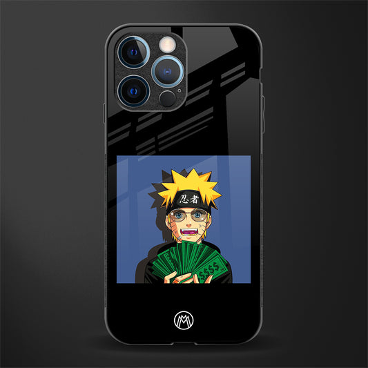 naruto hypebeast glass case for iphone 14 pro image