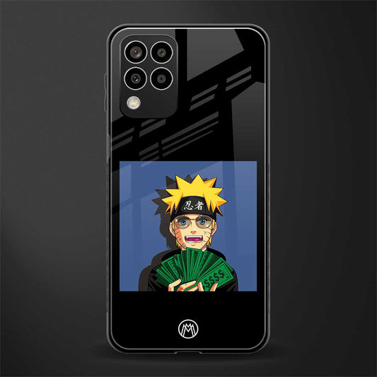 naruto hypebeast back phone cover | glass case for samsung galaxy m33 5g