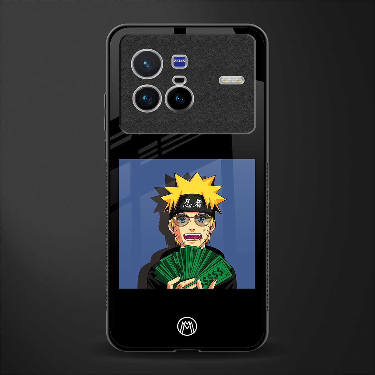 naruto hypebeast glass case for vivo x80 image