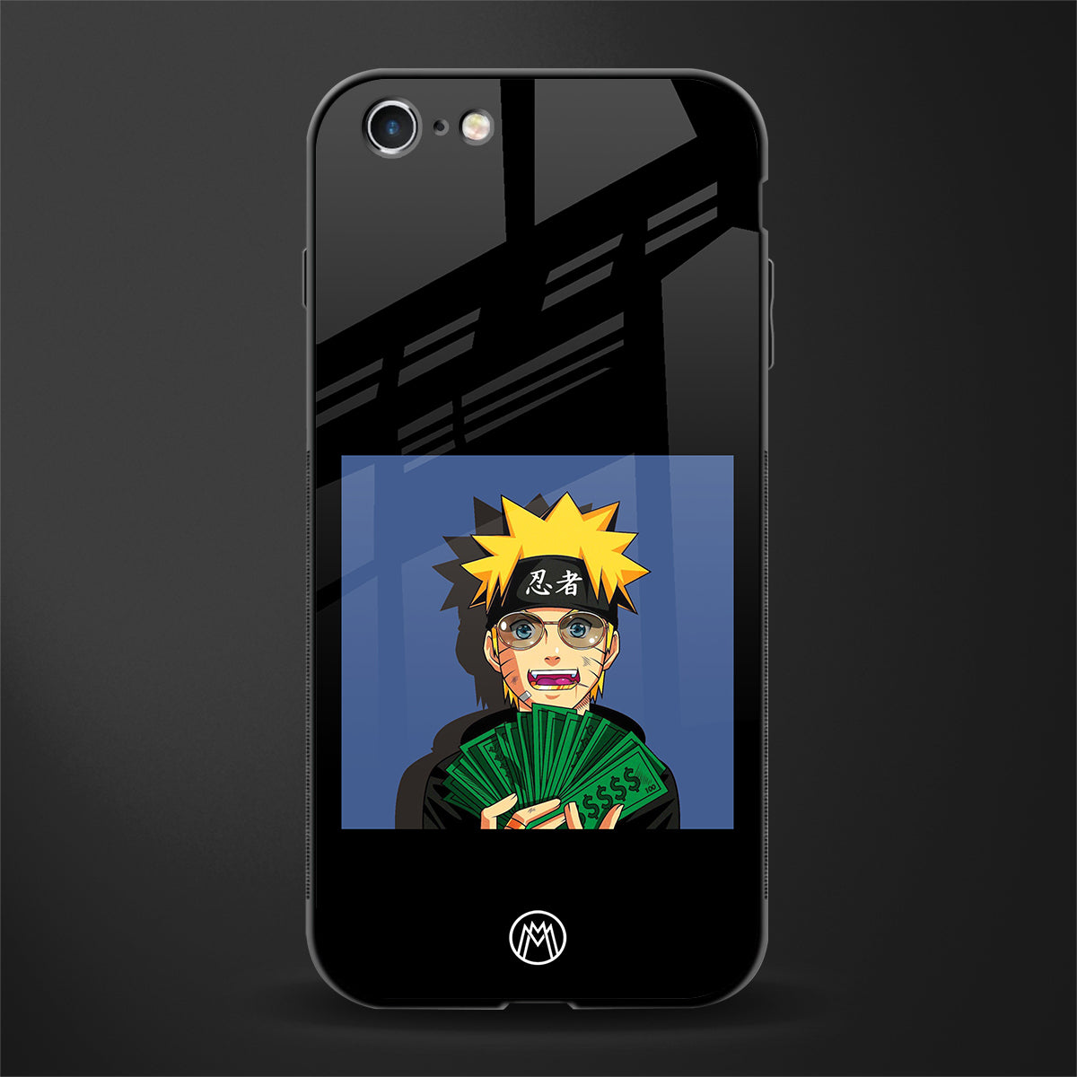 naruto hypebeast glass case for iphone 6 image