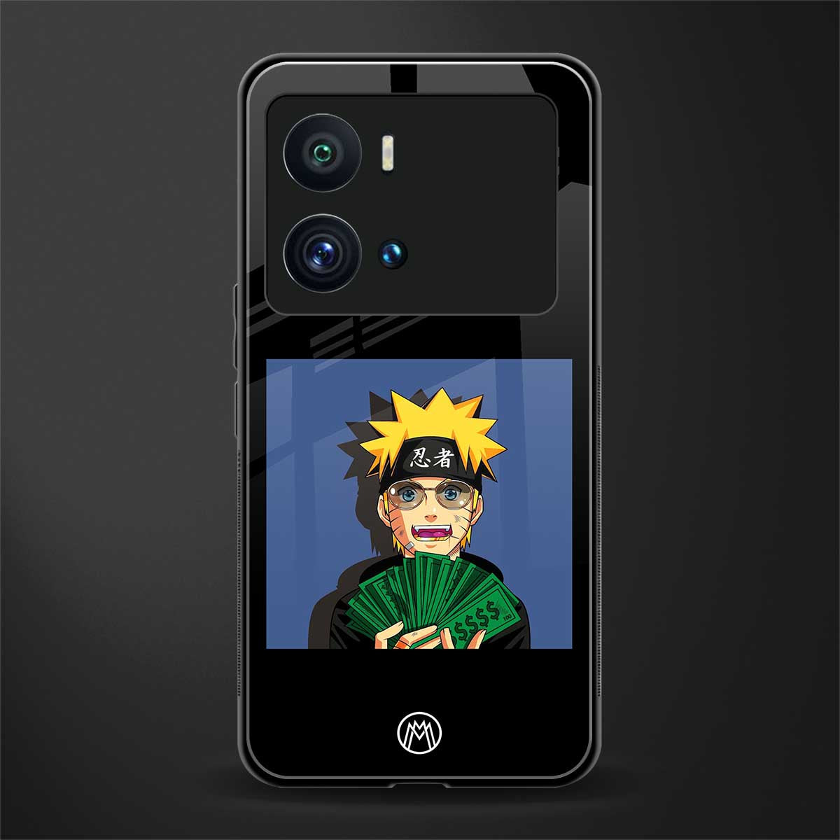 naruto hypebeast back phone cover | glass case for iQOO 9 Pro