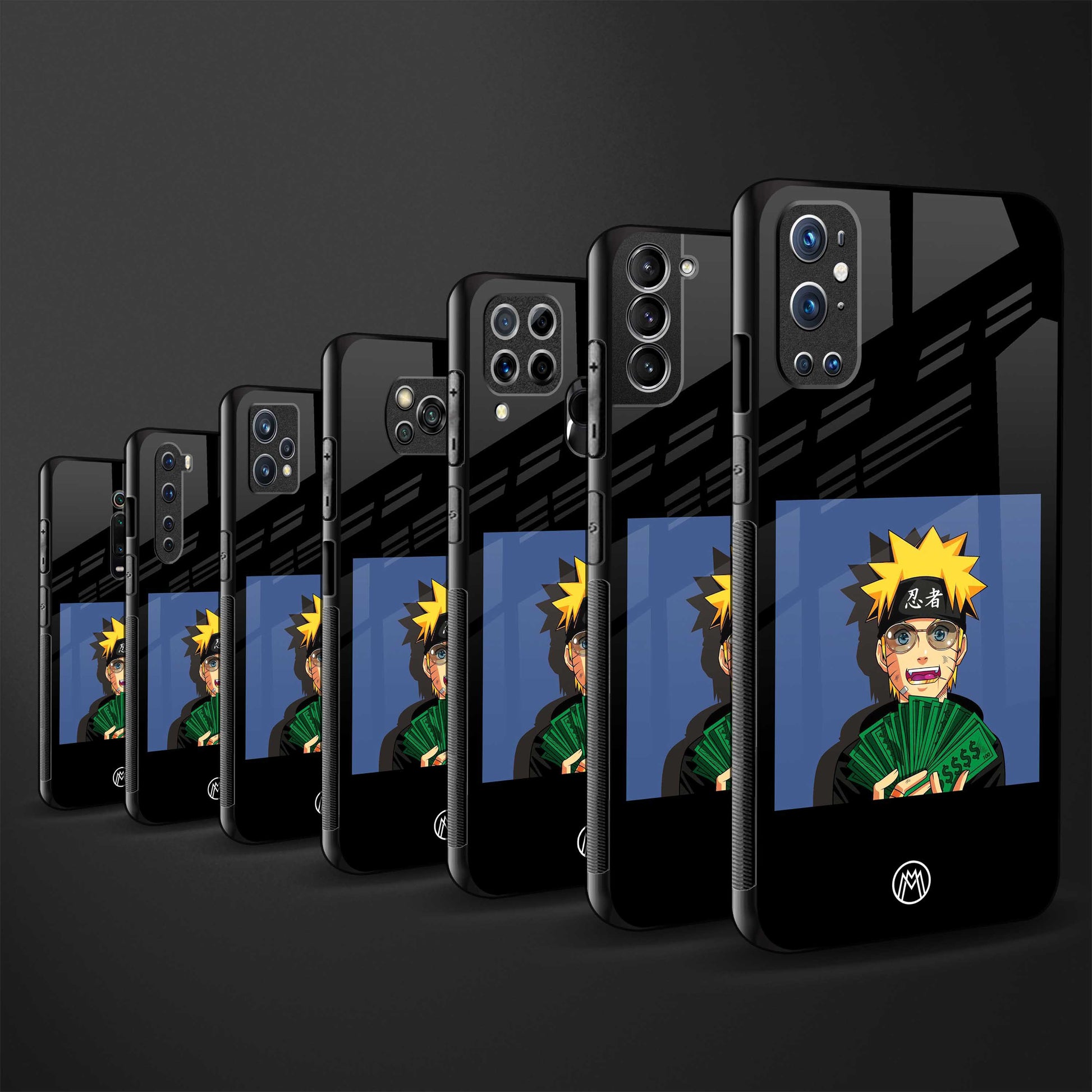 naruto hypebeast back phone cover | glass case for oppo a74 4g
