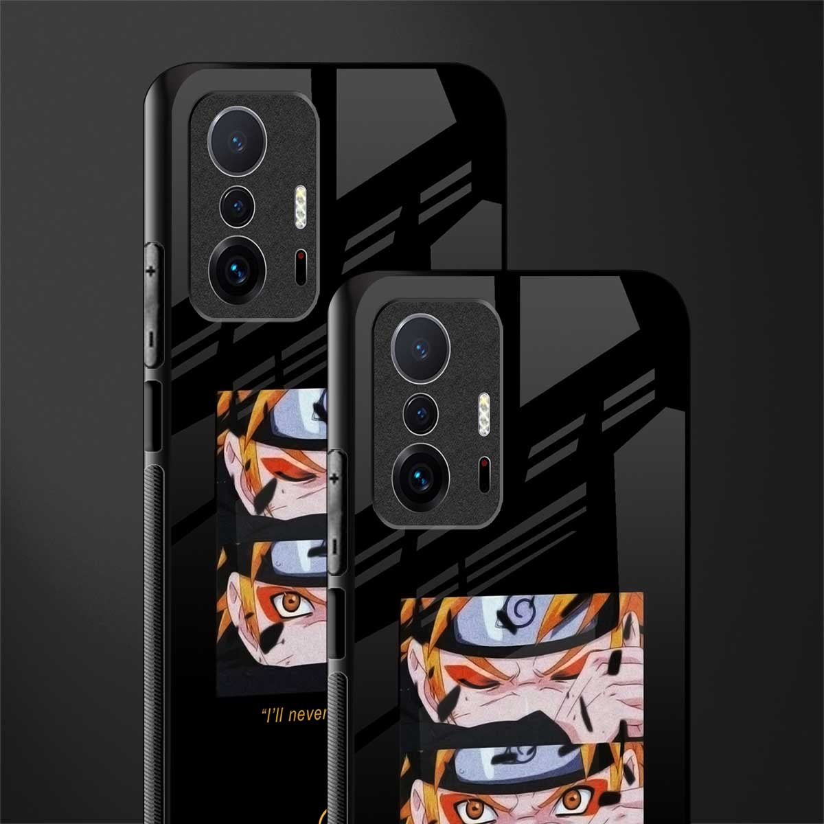 naruto motivation anime glass case for mi 11t pro 5g image-2