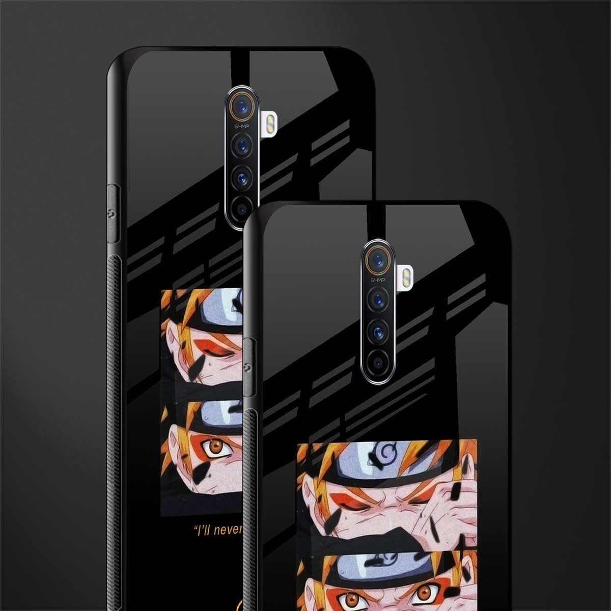 naruto motivation anime glass case for realme x2 pro image-2