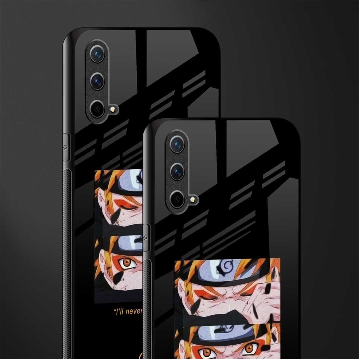naruto motivation anime glass case for oneplus nord ce 5g image-2