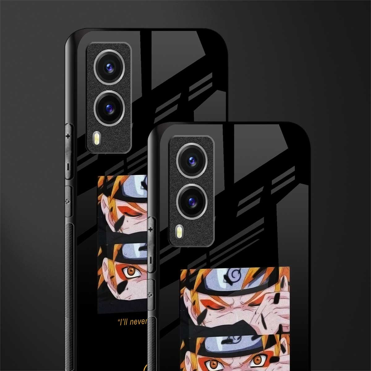 naruto motivation anime glass case for vivo v21e 5g image-2