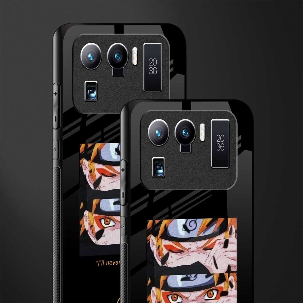 naruto motivation anime glass case for mi 11 ultra 5g image-2