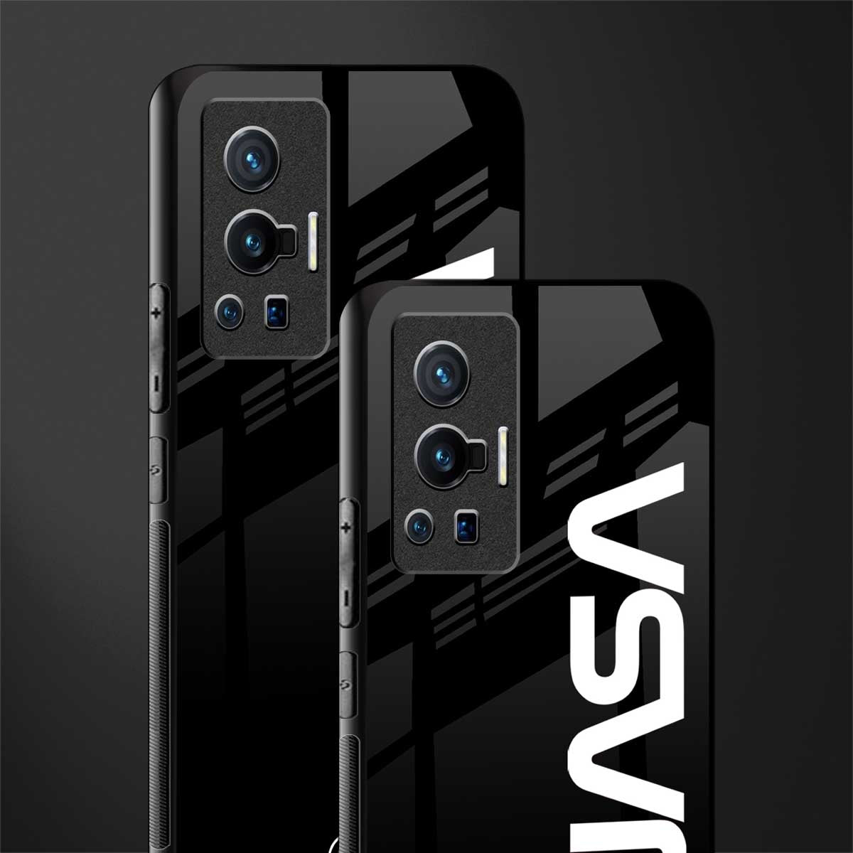 nasa black glass case for vivo x70 pro image-2