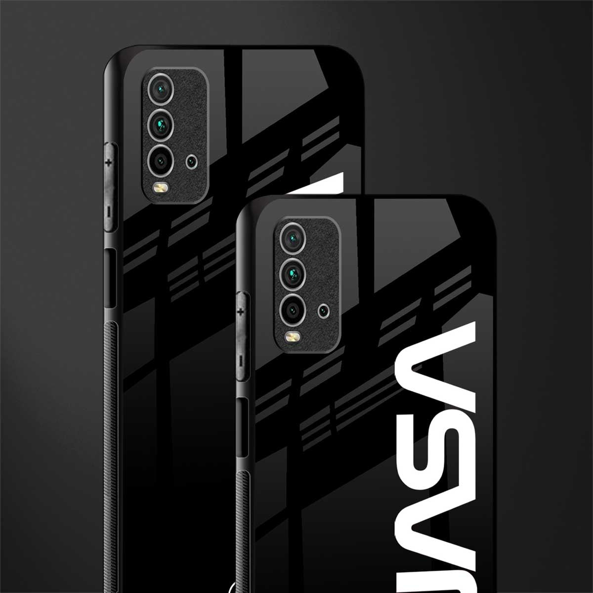 nasa black glass case for redmi 9 power image-2