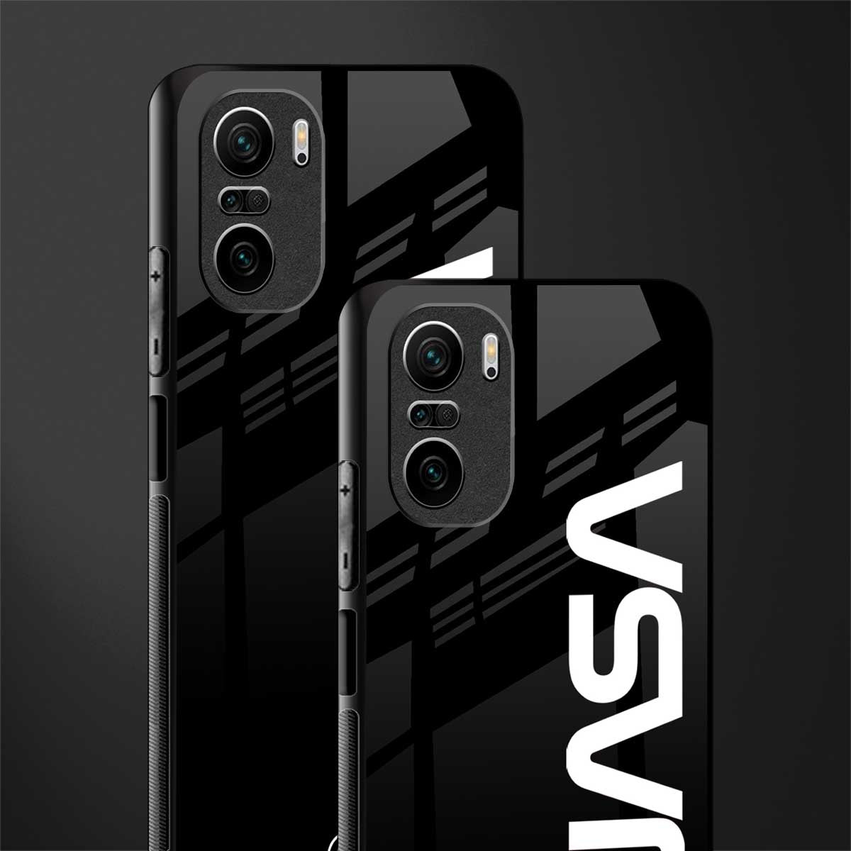 nasa black glass case for mi 11x 5g image-2
