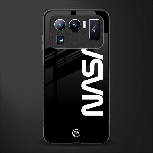 nasa black glass case for mi 11 ultra 5g image