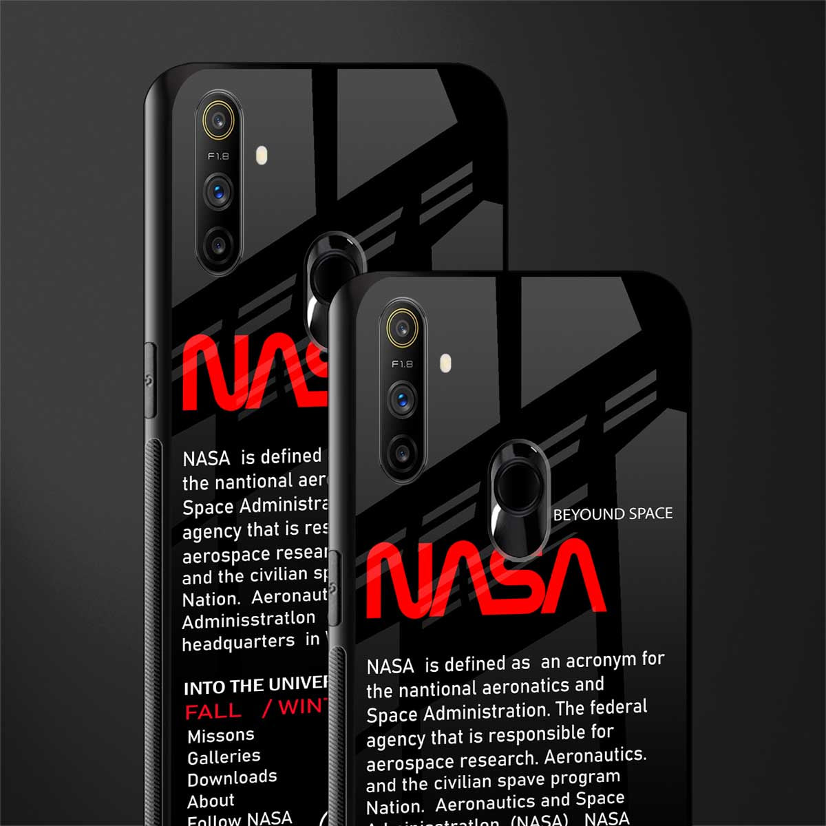 nasa project glass case for realme narzo 20a image-2
