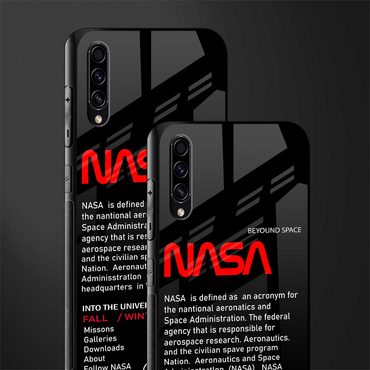 nasa project glass case for samsung galaxy a70 image-2