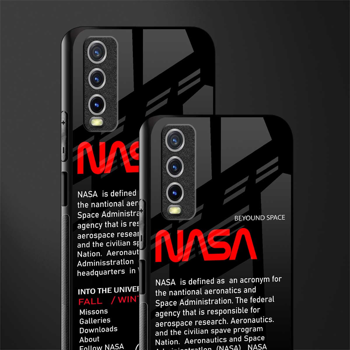 nasa project glass case for vivo y12g image-2