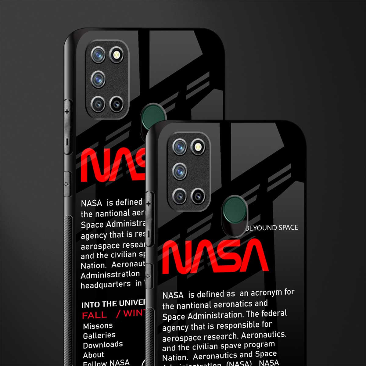nasa project glass case for realme 7i image-2