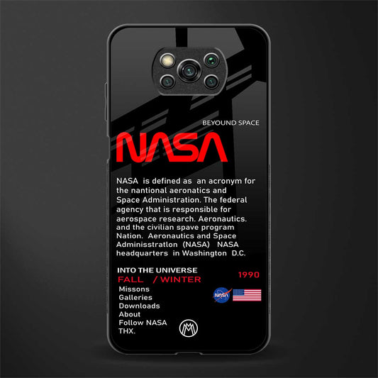 nasa project glass case for poco x3 image