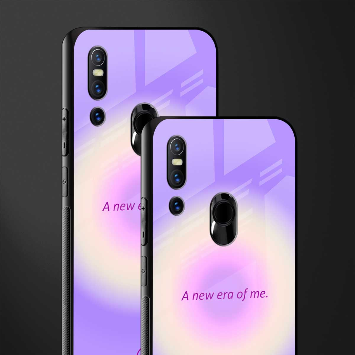new era glass case for vivo v15 image-2