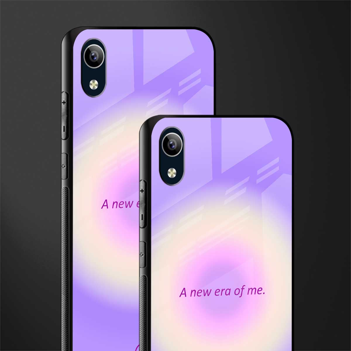 new era glass case for vivo y1s without fingerprint image-2