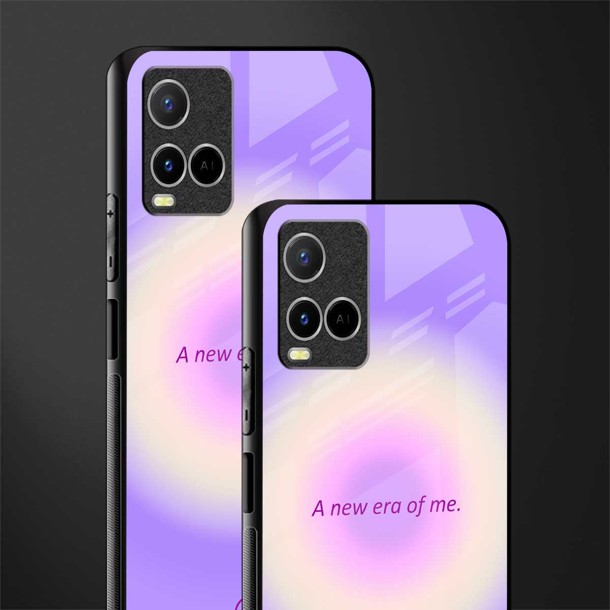 new era glass case for vivo y33s vivo y33t image-2