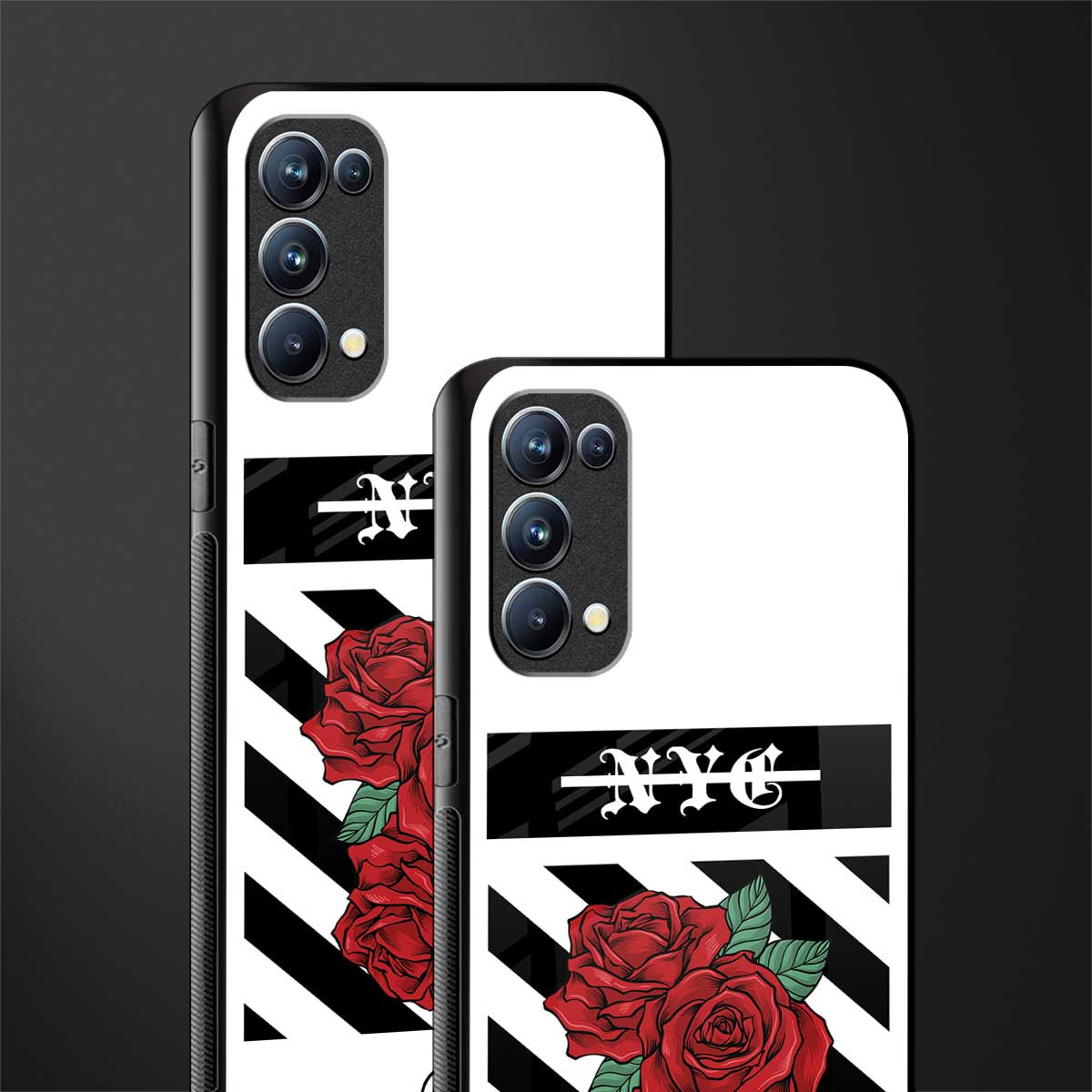 new york city back phone cover | glass case for oppo reno 5