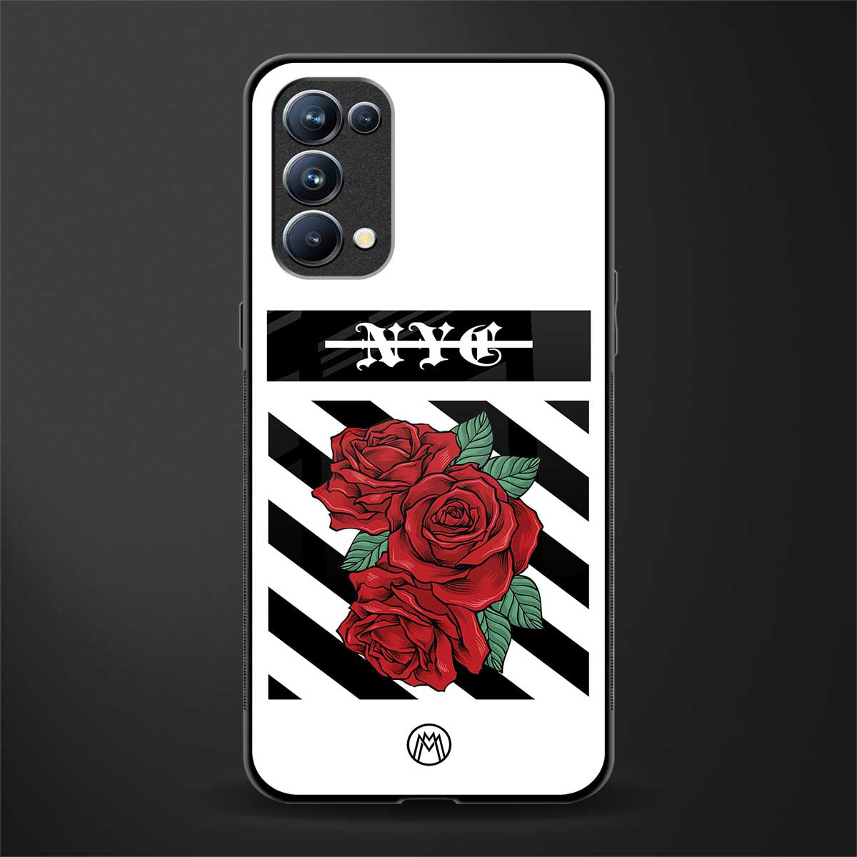 new york city back phone cover | glass case for oppo reno 5