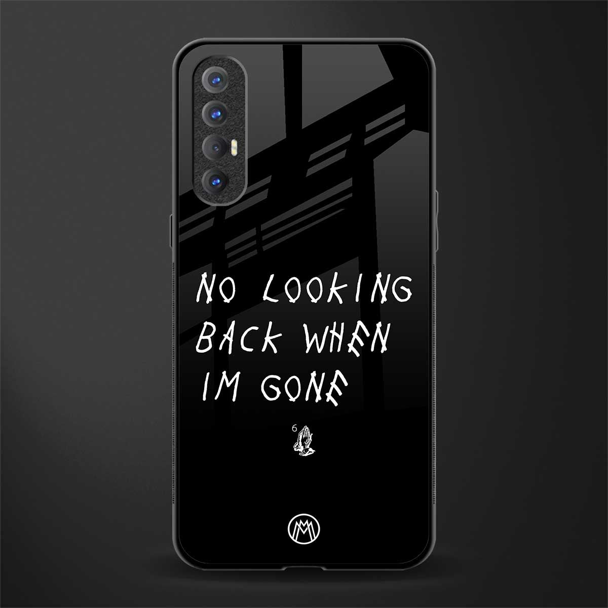 no looking back glass case for oppo reno 3 pro image