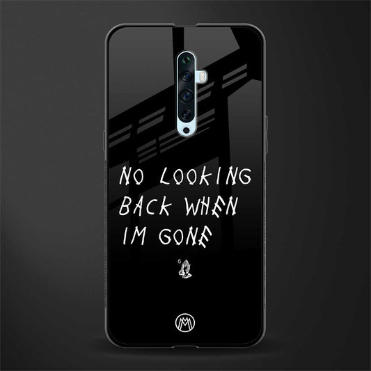 no looking back glass case for oppo reno 2f image