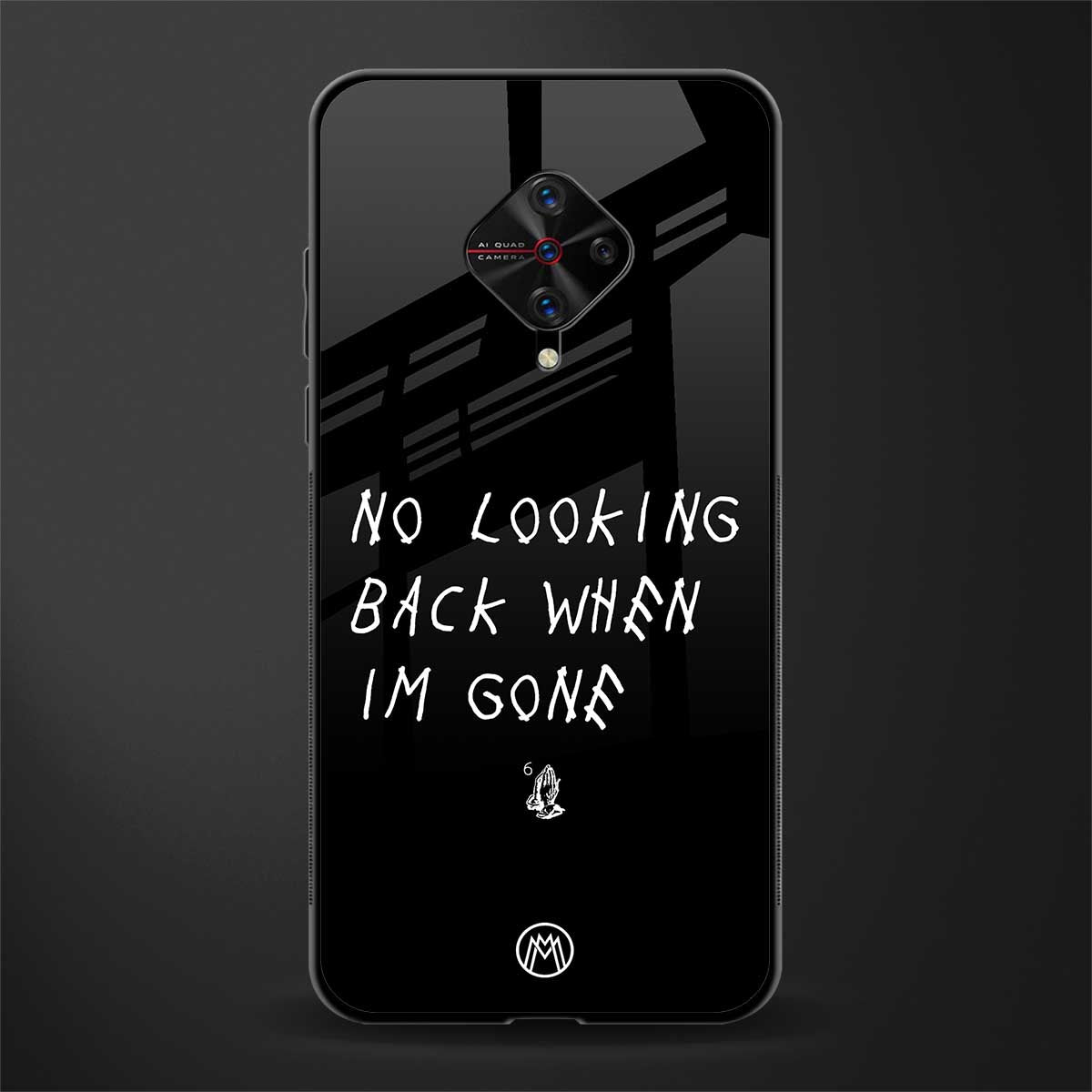 no looking back glass case for vivo s1 pro image