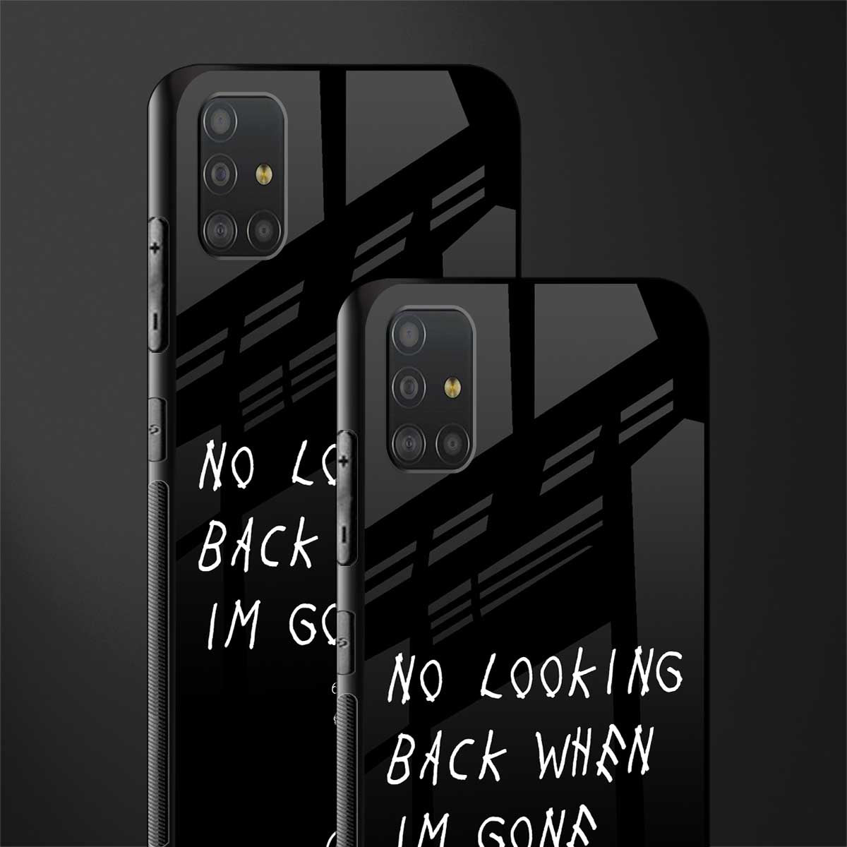 no looking back glass case for samsung galaxy a51 image-2