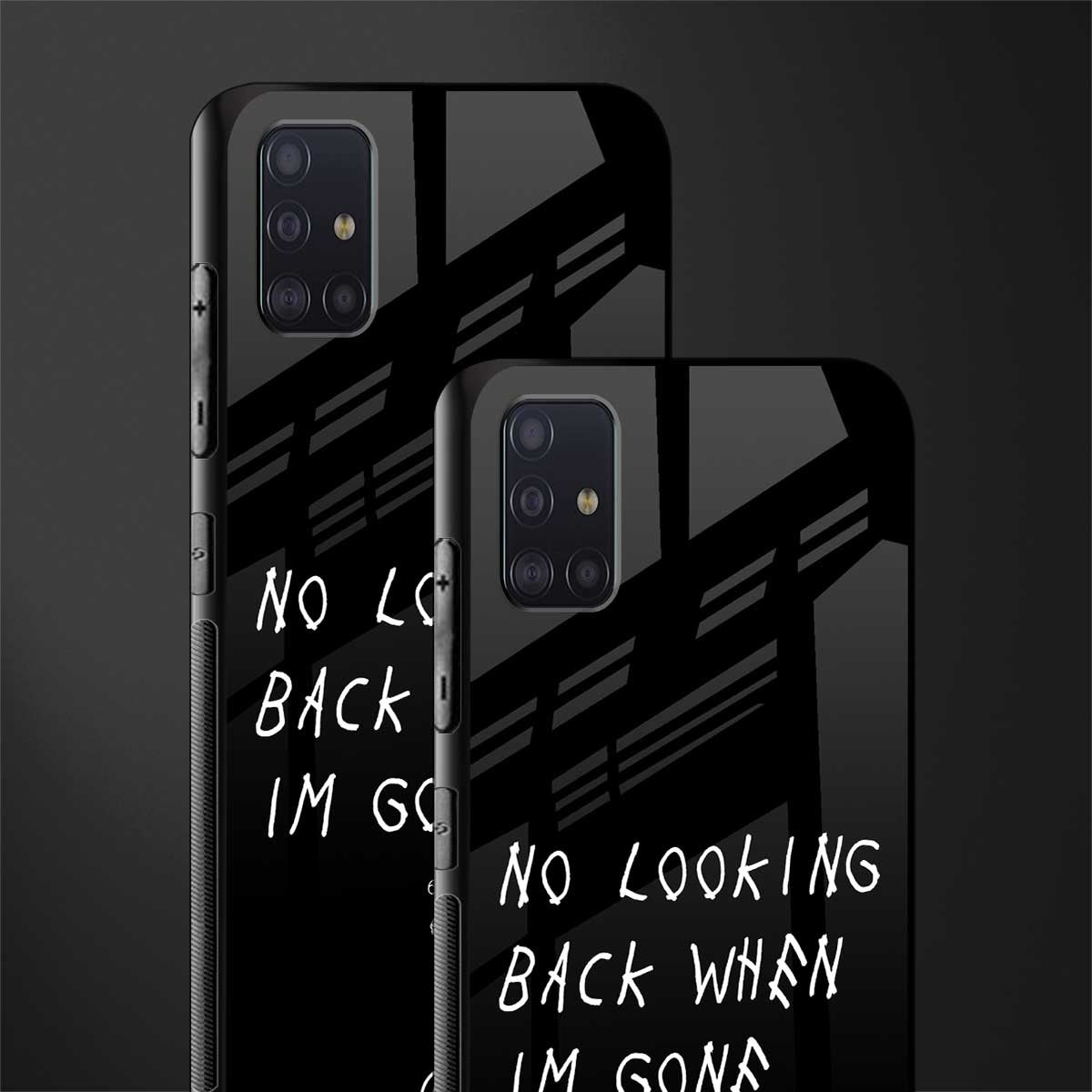 no looking back glass case for samsung galaxy a71 image-2