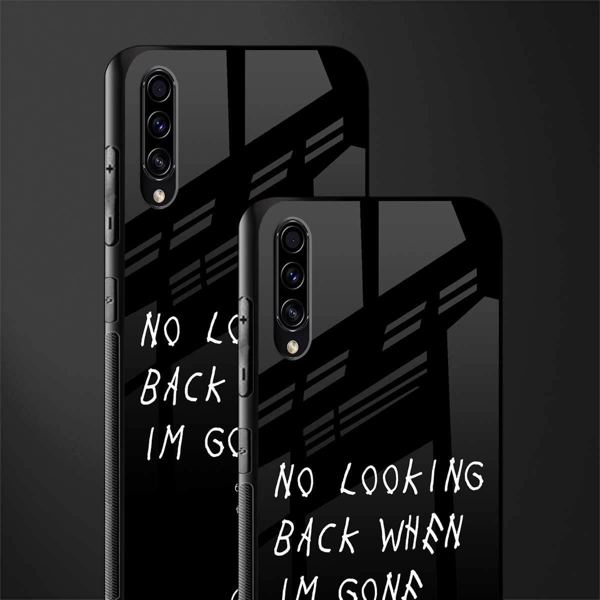 no looking back glass case for samsung galaxy a50s image-2