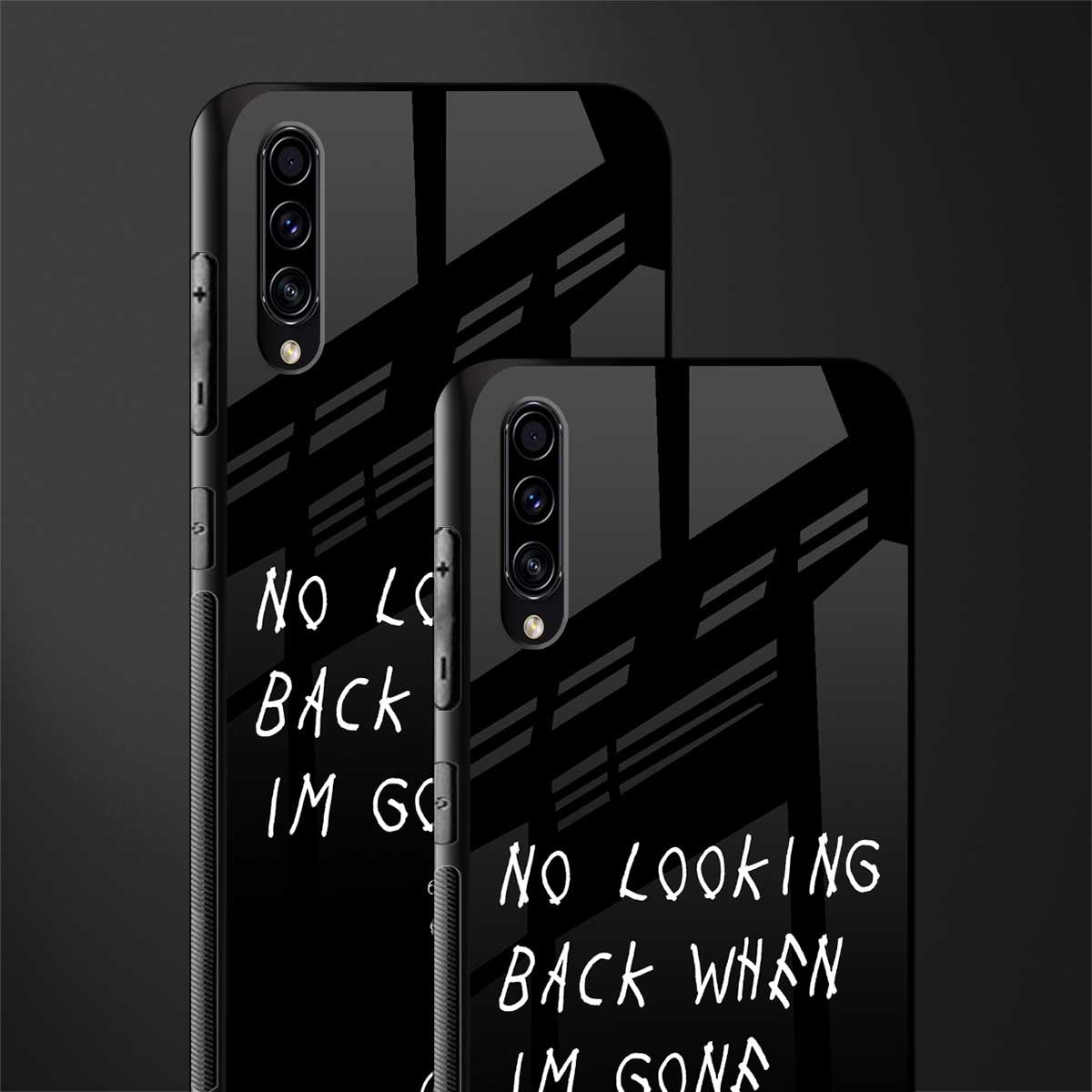 no looking back glass case for samsung galaxy a70 image-2