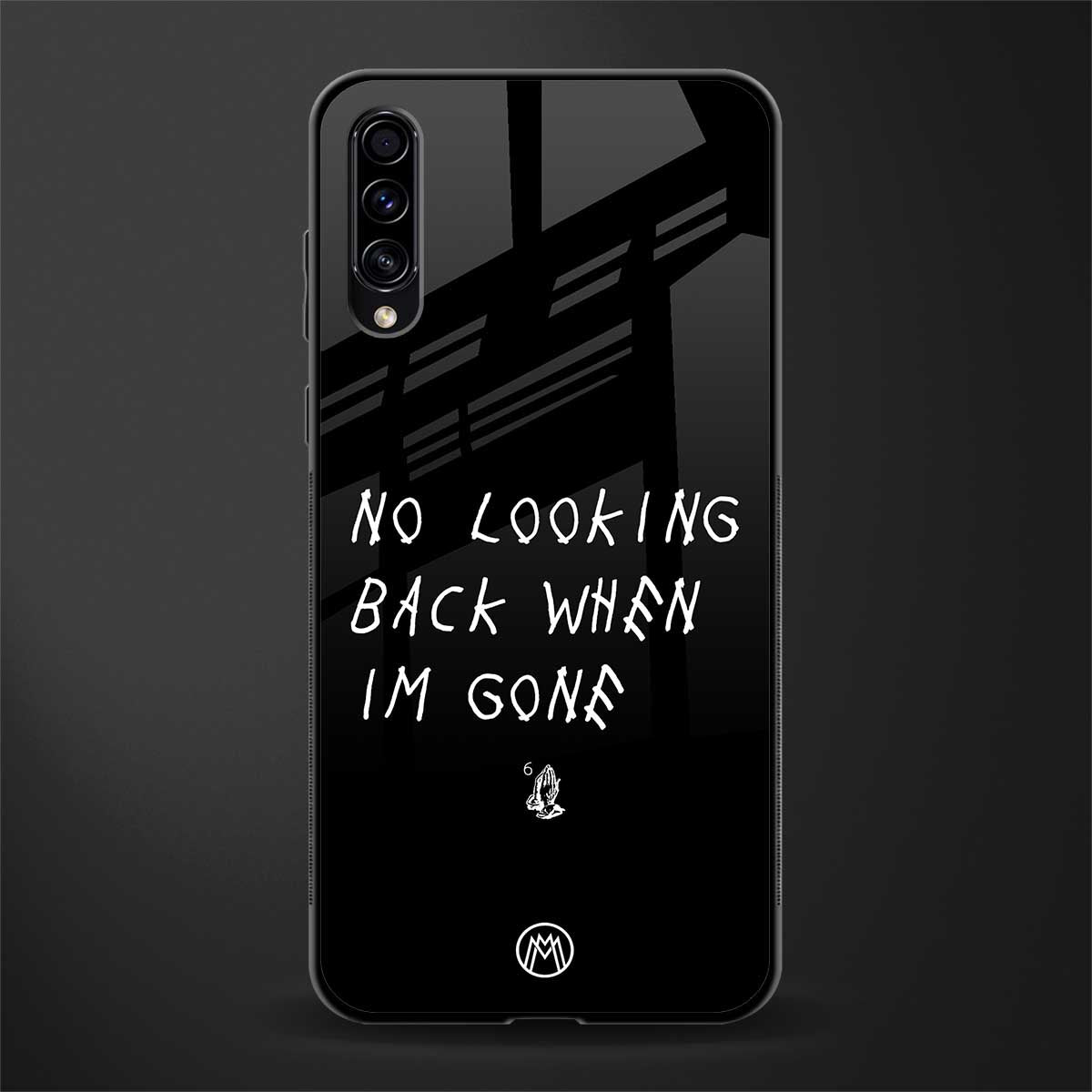 no looking back glass case for samsung galaxy a70 image