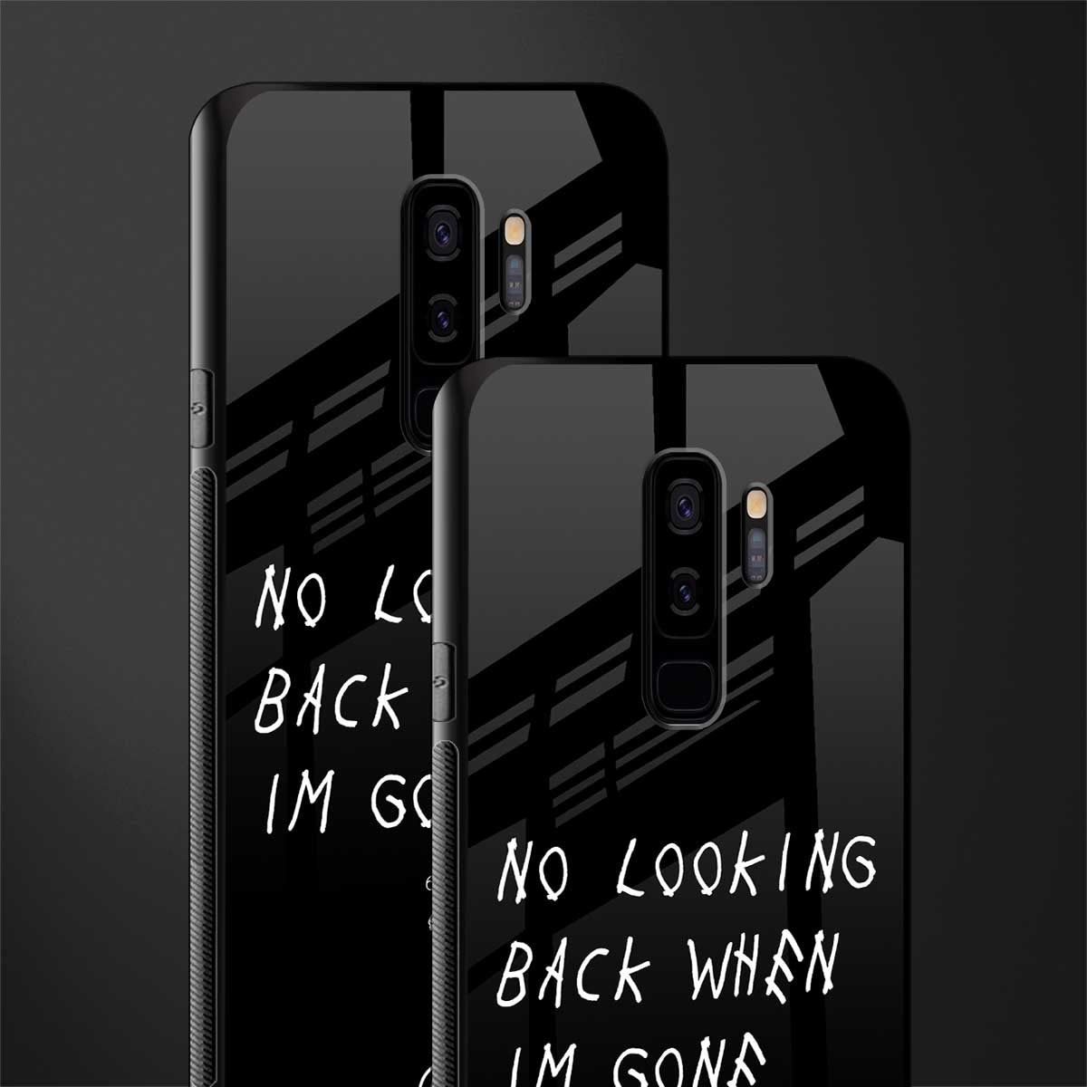 no looking back glass case for samsung galaxy s9 plus image-2