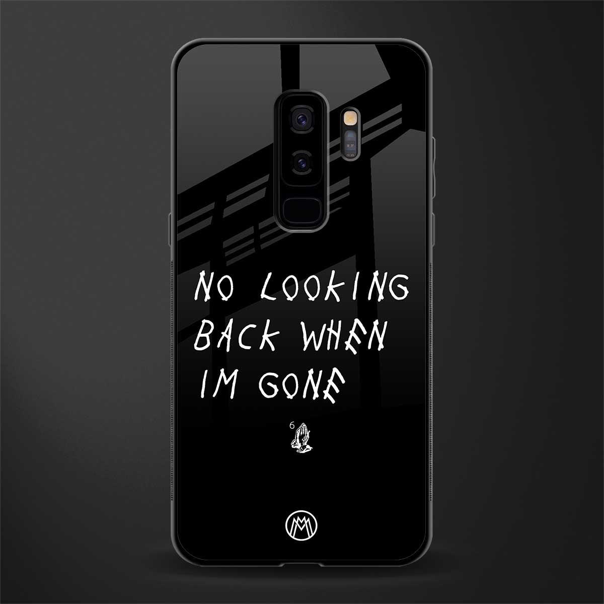 no looking back glass case for samsung galaxy s9 plus image