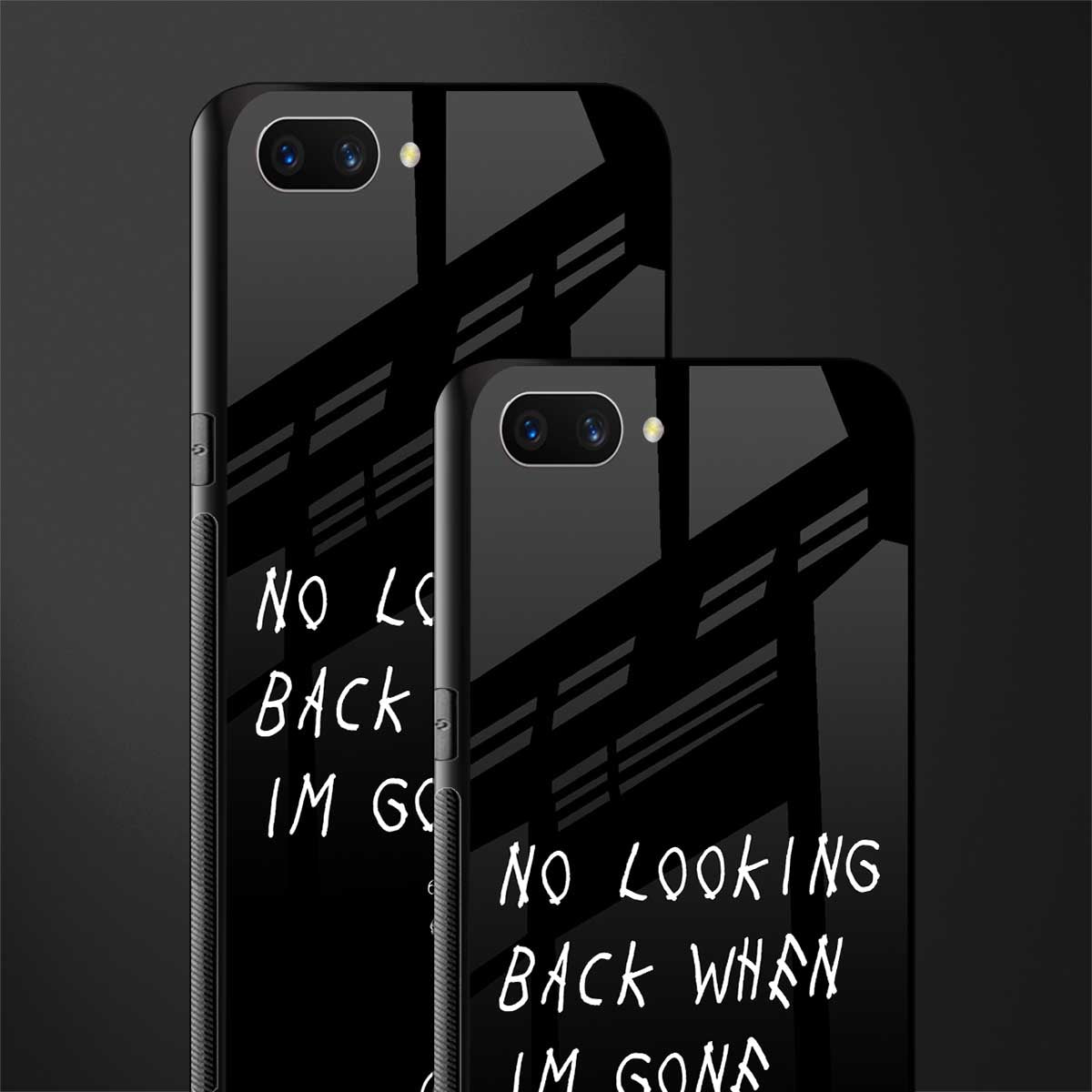 no looking back glass case for realme c1 image-2