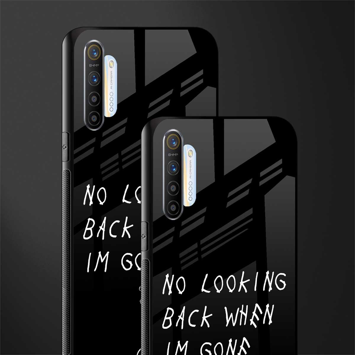 no looking back glass case for realme x2 image-2