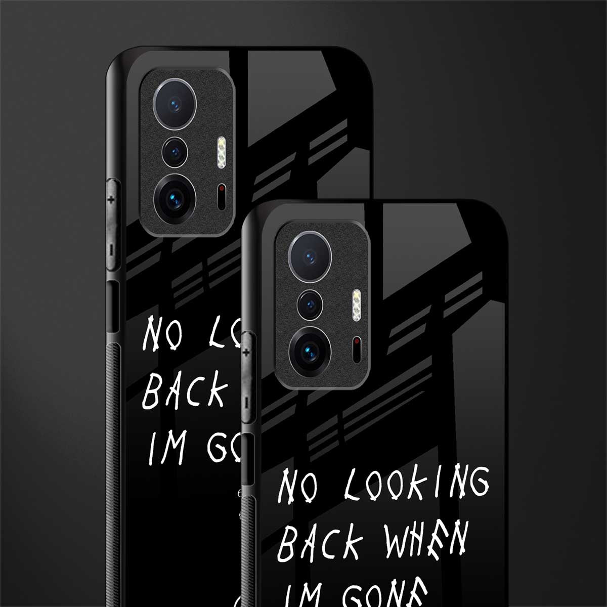 no looking back glass case for mi 11t pro 5g image-2