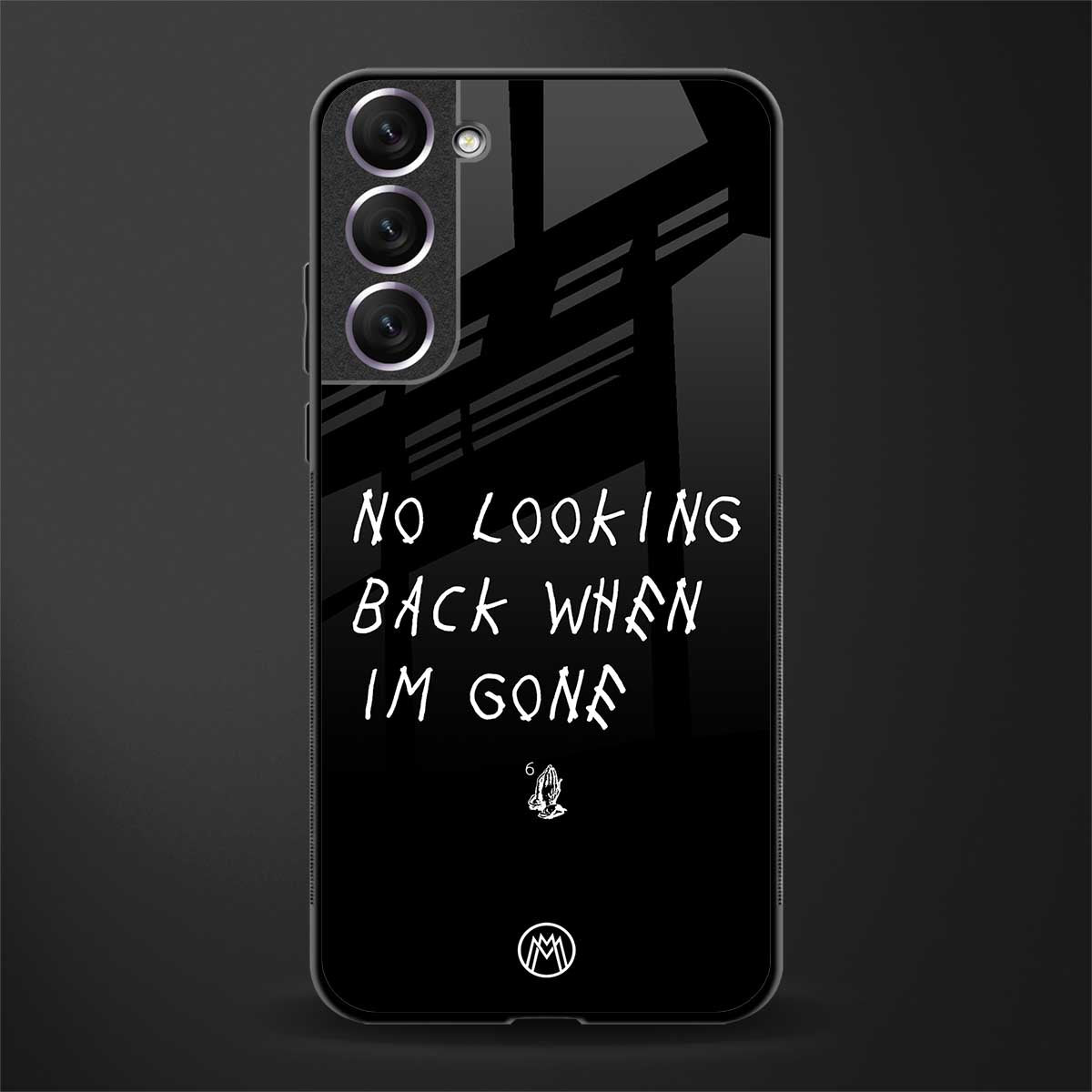 no looking back glass case for samsung galaxy s21 image
