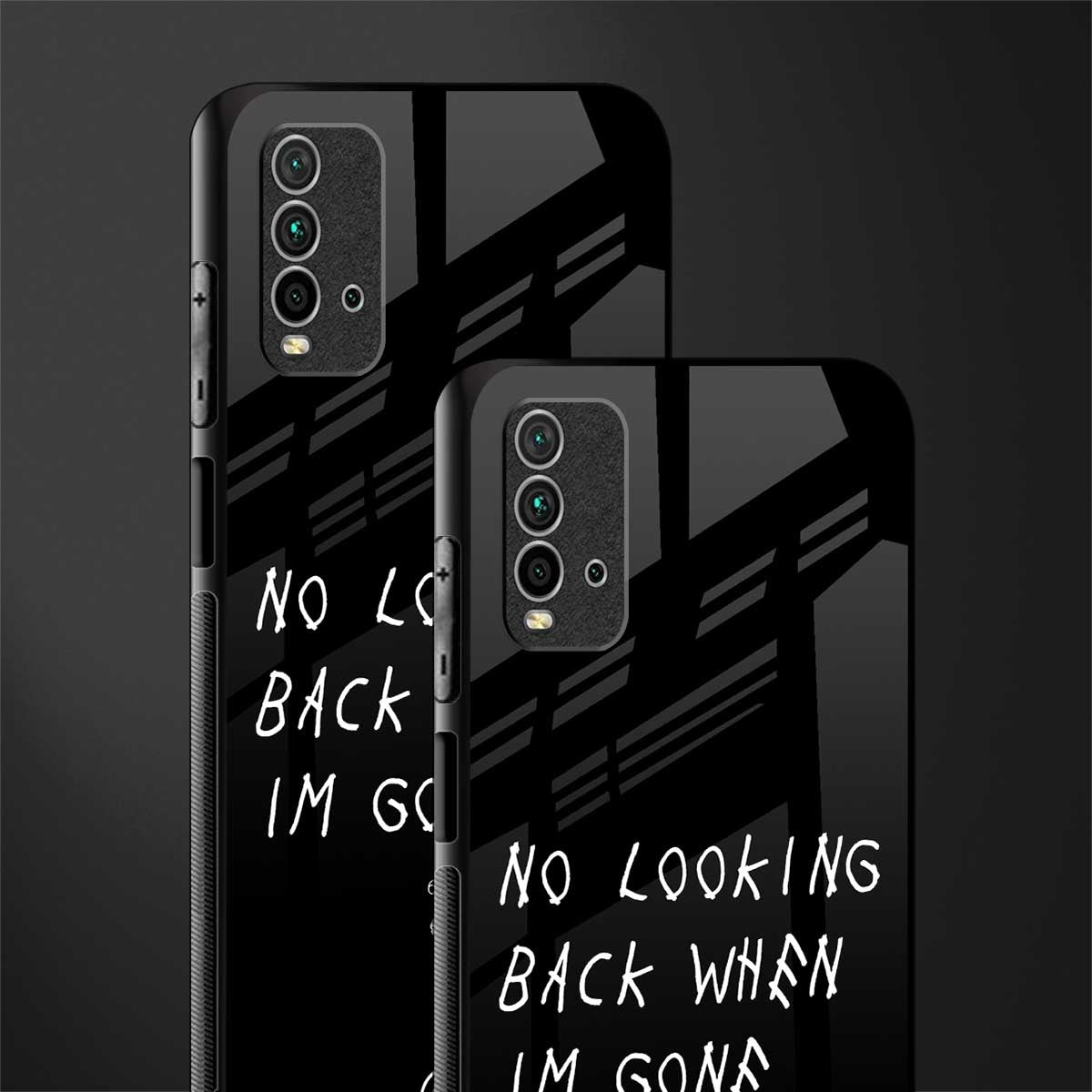 no looking back glass case for redmi 9 power image-2