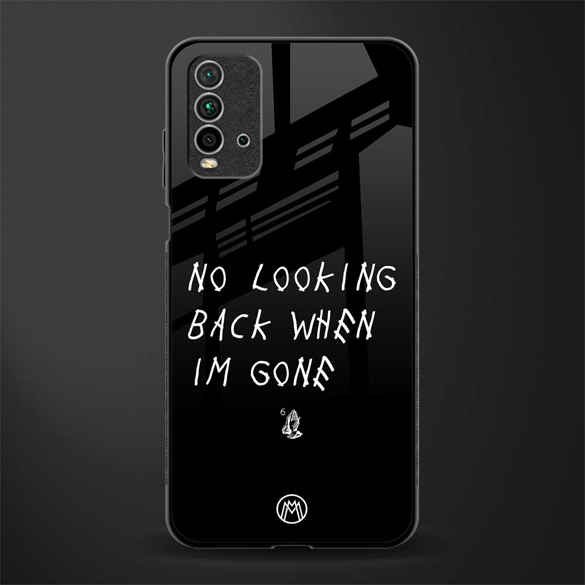 no looking back glass case for redmi 9 power image