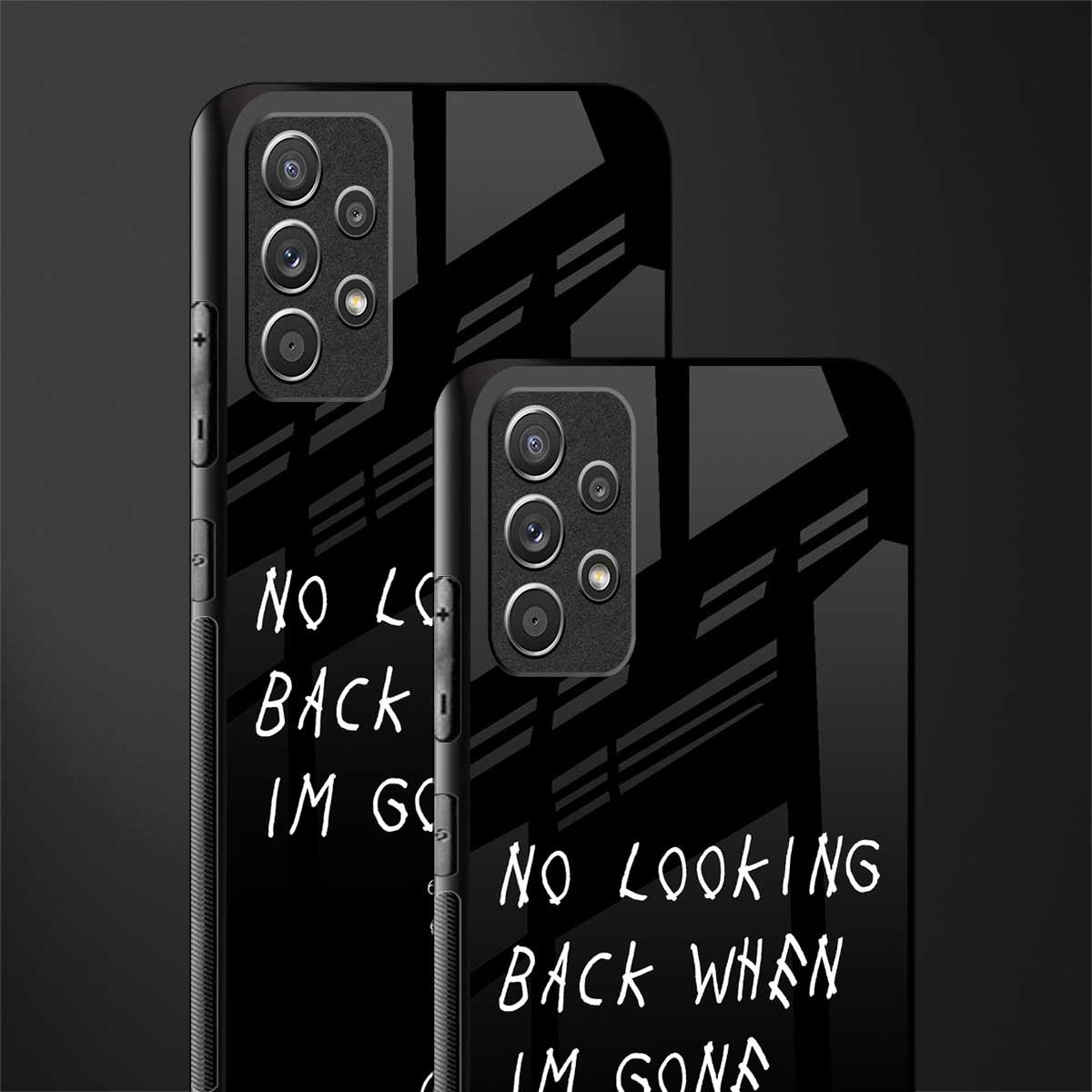 no looking back glass case for samsung galaxy a72 image-2