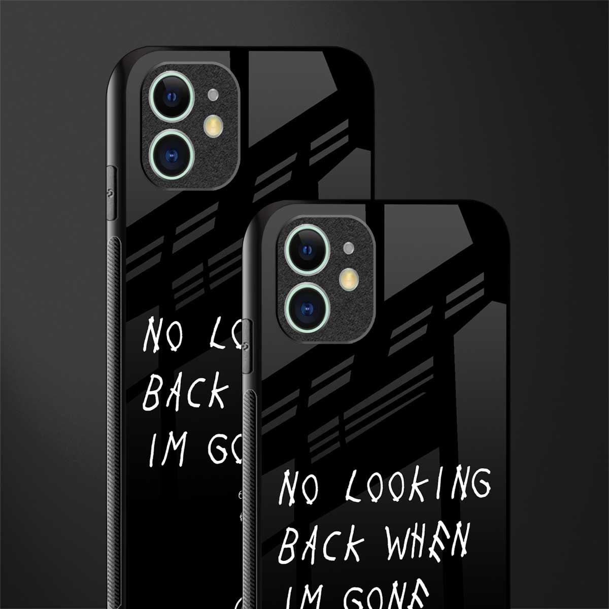 no looking back glass case for iphone 11 image-2