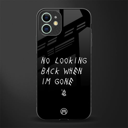 no looking back glass case for iphone 11 image