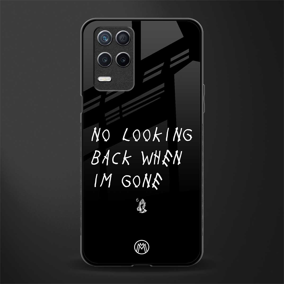 no looking back glass case for realme narzo 30 5g image