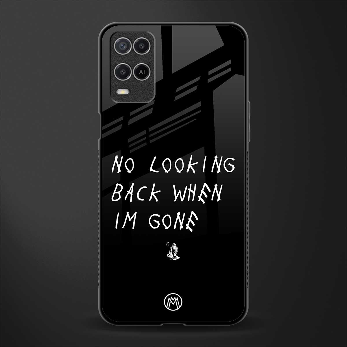 no looking back glass case for oppo a54 image